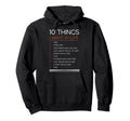 10 Things I Want Life Funny Car Lover Hoodie - Trendy Graphic for Adults - T-Shirt, Sweatshirt, Hoodie