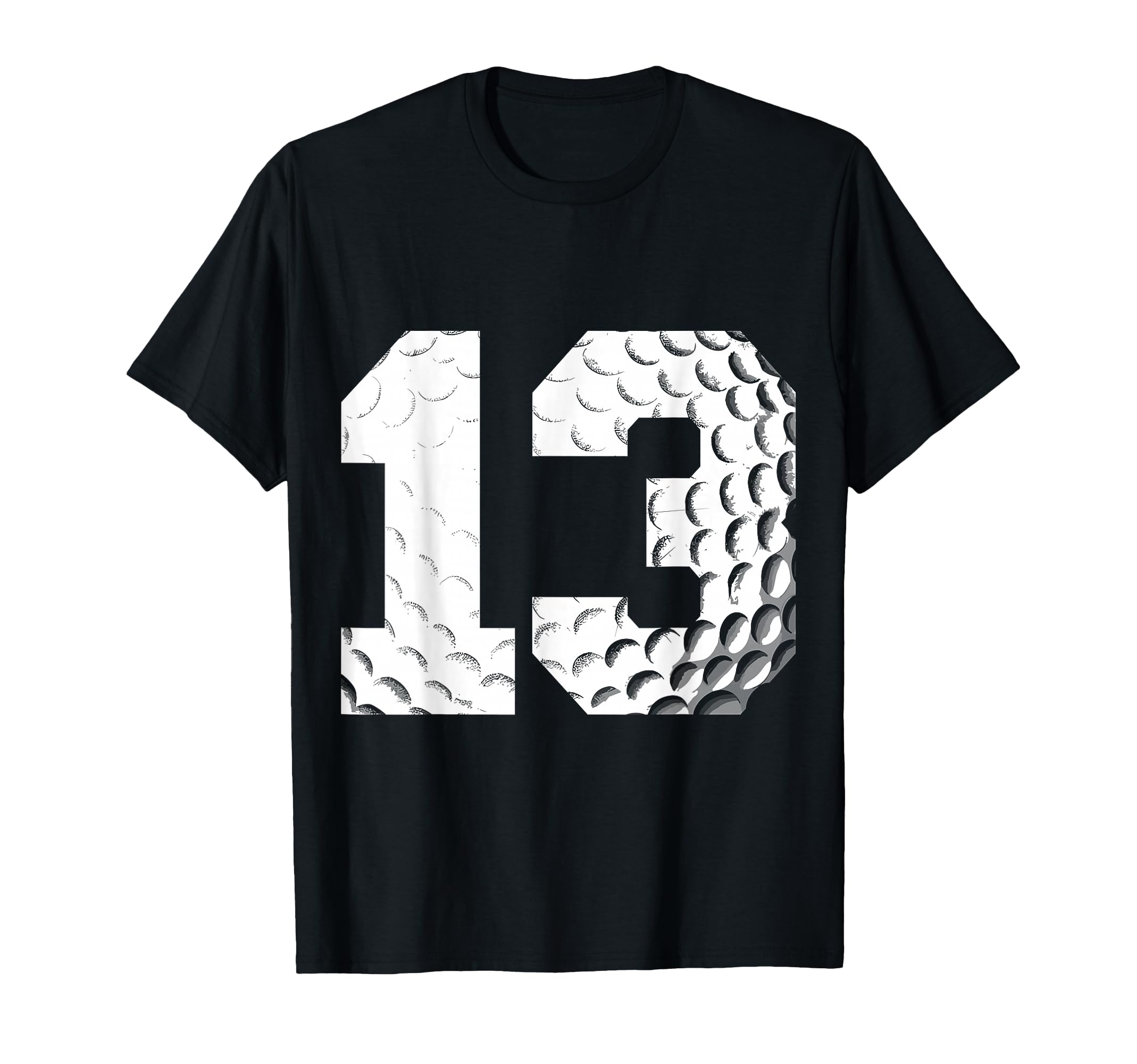 13Th Birthday Golf Player Golf 13 T-Shirt - Minimalist Print Men Women - T-Shirt, Sweatshirt, Hoodie