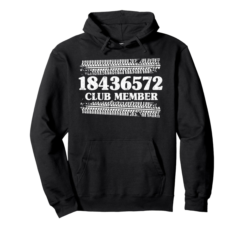 18436572 Club Member V8 Mechanic Big Hoodie - Graphic Print Men Women - T-Shirt, Sweatshirt, Hoodie
