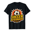 Soccer Aficionado Coach Lover Expert T-Shirt - Minimalist Print Unisex - T-Shirt, Sweatshirt, Hoodie