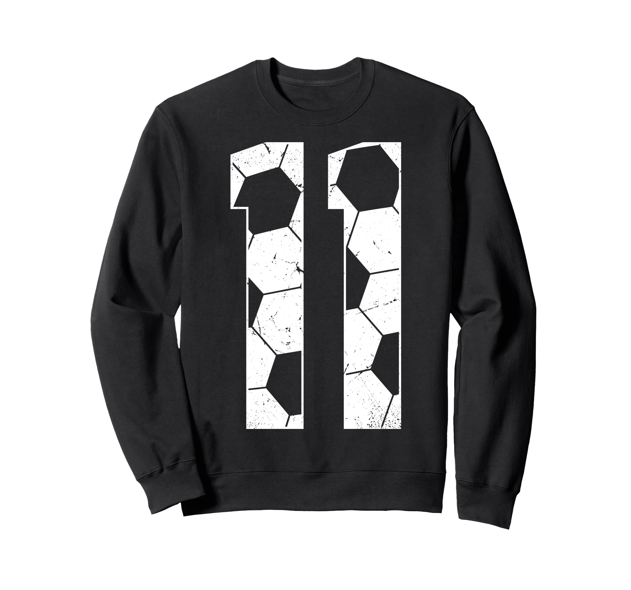 11Th Birthday Soccer Player Football Sweatshirt - Custom Art Print Unisex - T-Shirt, Sweatshirt, Hoodie