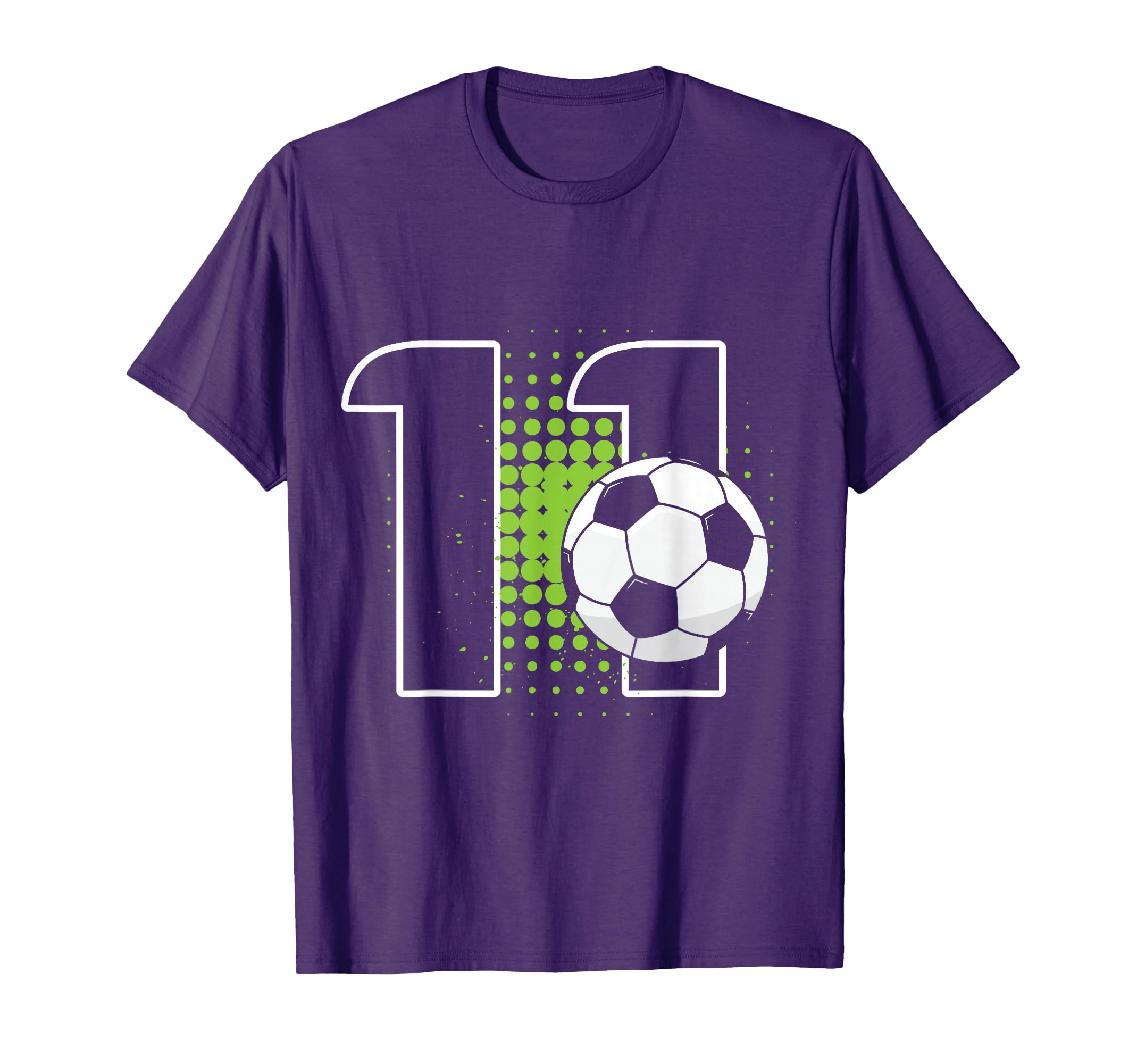 11Th Birthday Soccer Player Football 11 T-Shirt - Trendy Graphic Men Women - T-Shirt, Sweatshirt, Hoodie
