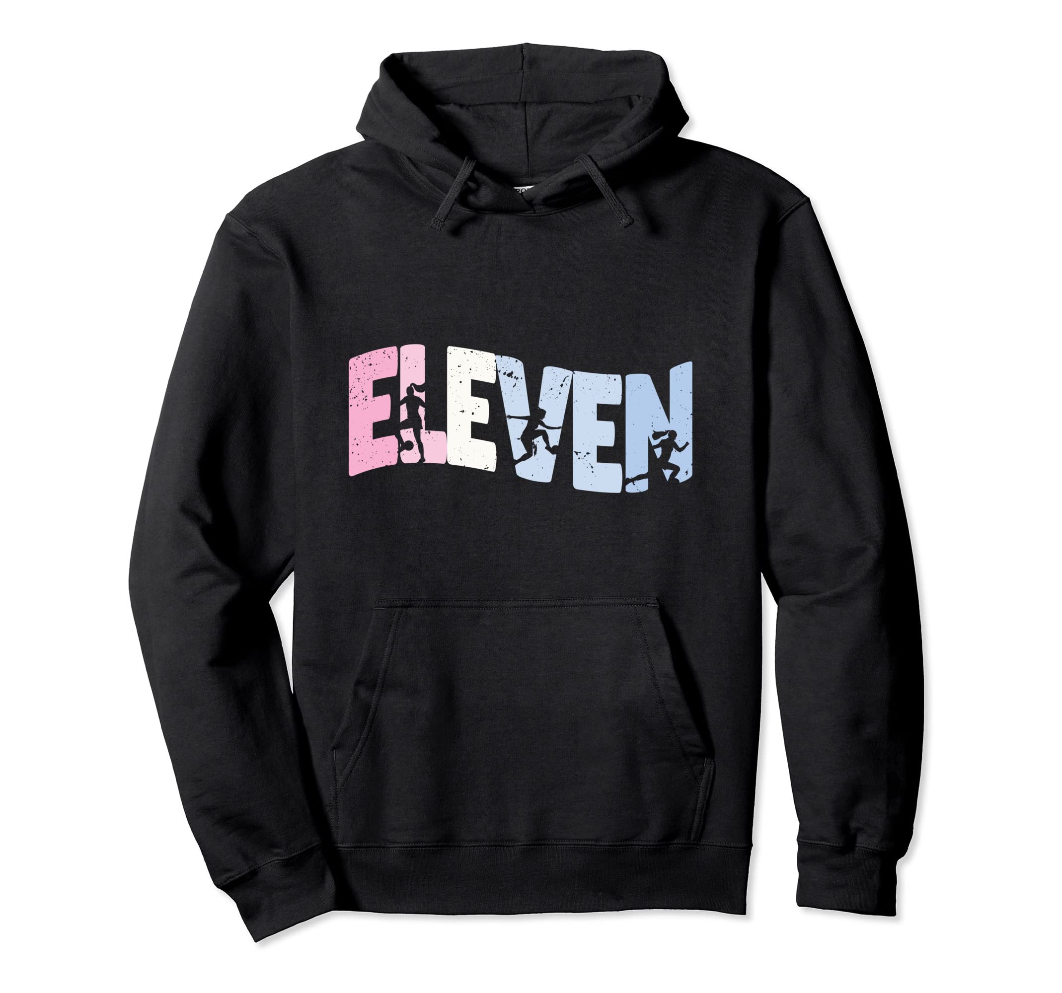 11 Year Old Soccer Birthday 11Th B Hoodie - Fun Novelty Design for Adults - T-Shirt, Sweatshirt, Hoodie