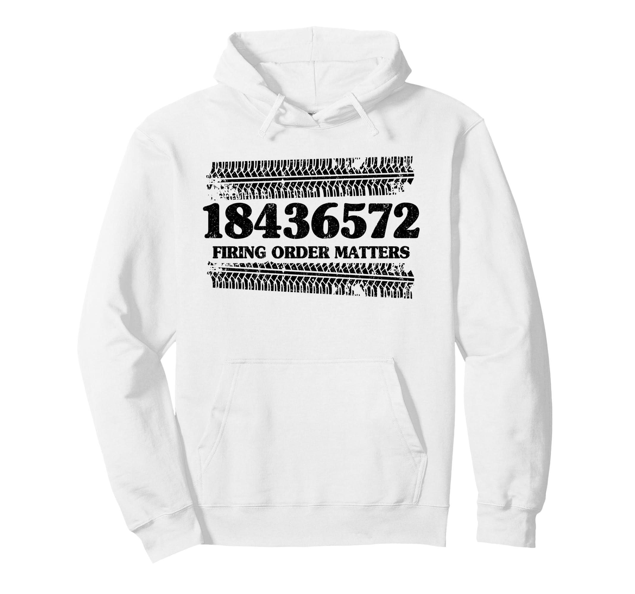 18436572 Firing Order Matters V8 Car Hoodie - Unique Graphic for Adults - T-Shirt, Sweatshirt, Hoodie