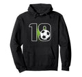 19Th Birthday Soccer Player Football 19 Hoodie - Trendy Graphic Men Women - T-Shirt, Sweatshirt, Hoodie
