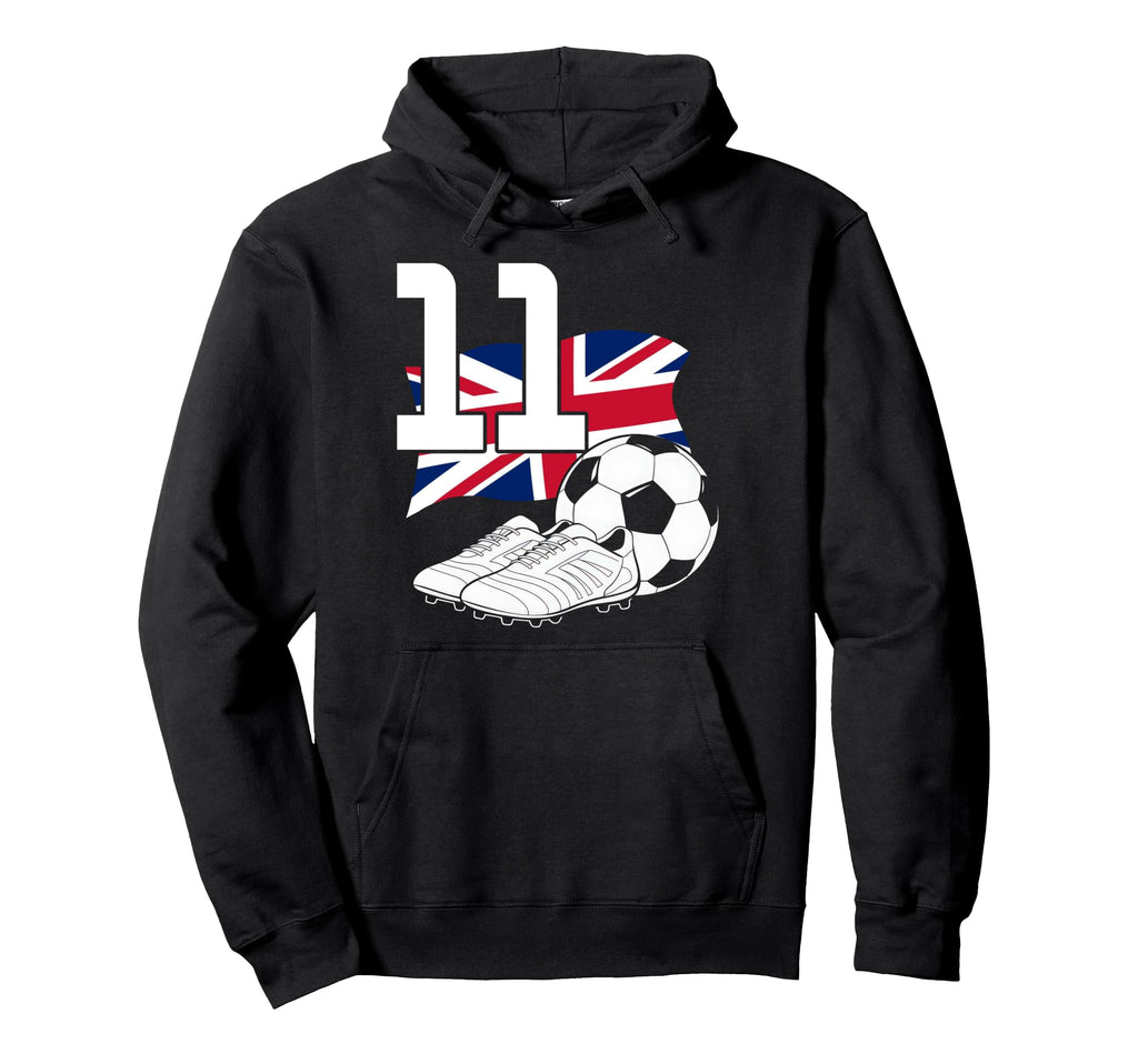 11 Soccer Birthday Gift Soccer Fan Hoodie - Trendy Graphic Men Women - T-Shirt, Sweatshirt, Hoodie