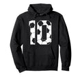 10Th Birthday Soccer Player Football 10 Hoodie - Custom Art Print Unisex - T-Shirt, Sweatshirt, Hoodie