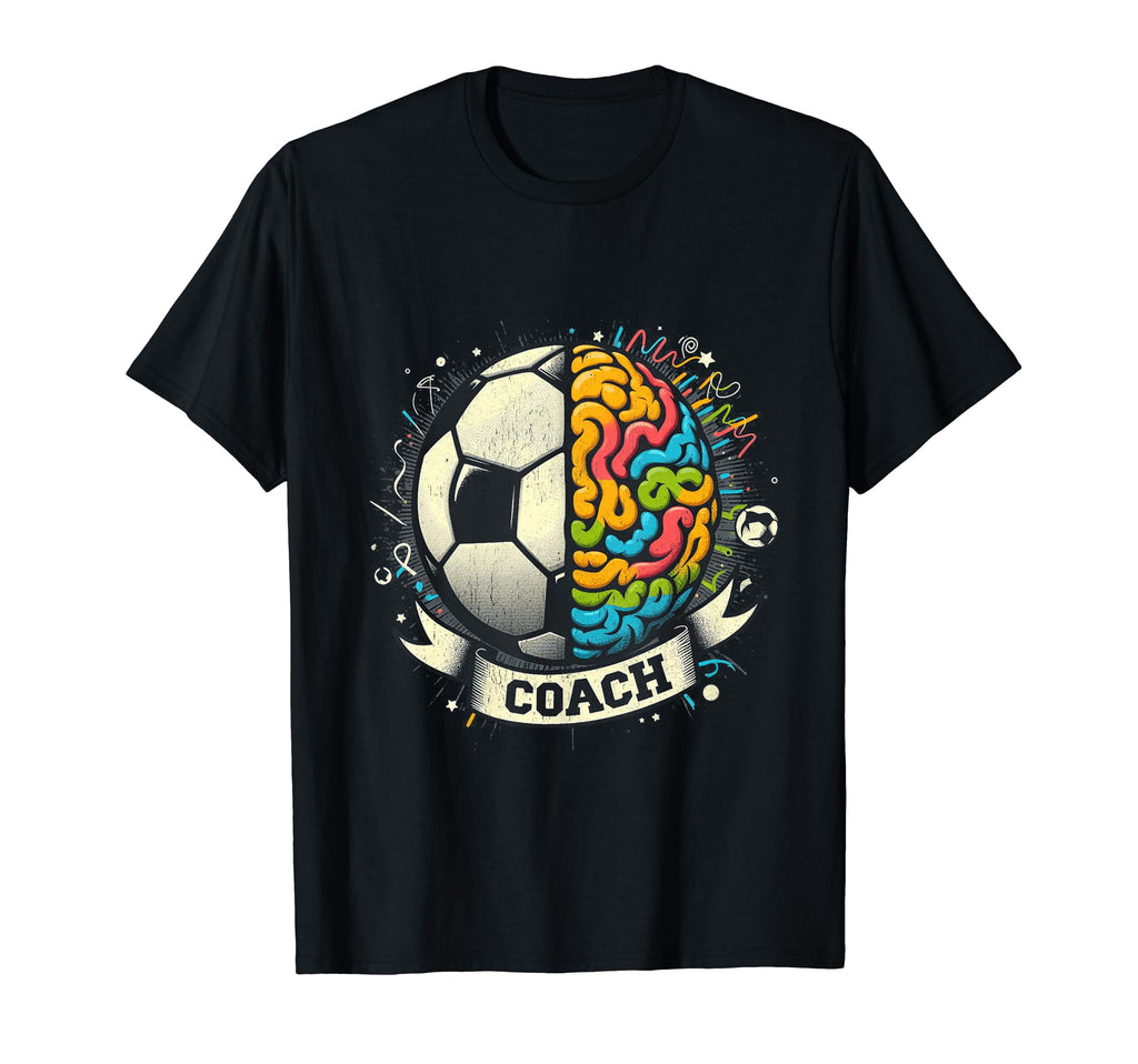 Soccer Coach Training Coaching T-Shirt - Minimalist Print Men Women - T-Shirt, Sweatshirt, Hoodie