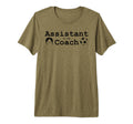 Assistant To Coach Soccer Tri Blend T-Shirt - Trendy Graphic Men Women - T-Shirt, Sweatshirt, Hoodie