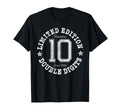 10 Double Digits 10Th Birthday 10 Year T-Shirt - Unique Graphic Men Women - T-Shirt, Sweatshirt, Hoodie