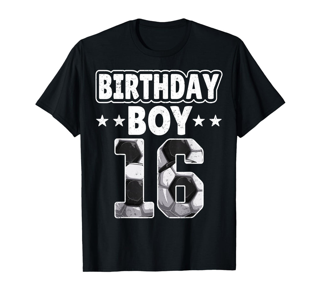 16 Years Old Soccer Lover 16Th T-Shirt - Aesthetic Graphic for Adults - T-Shirt, Sweatshirt, Hoodie