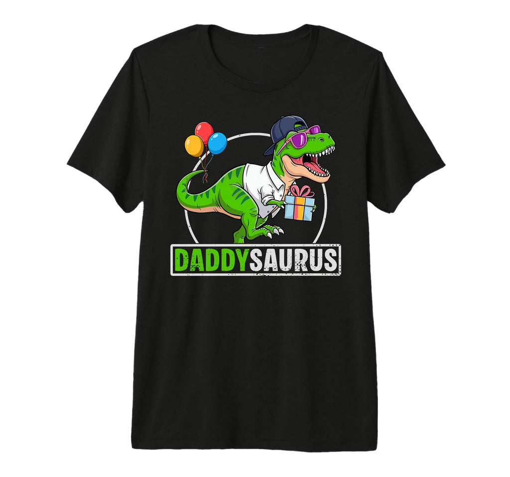 Daddysaurus T Rex Dinosaur Dad Saurus T-Shirt - Unique Graphic Unisex - T-Shirt, Sweatshirt, Hoodie