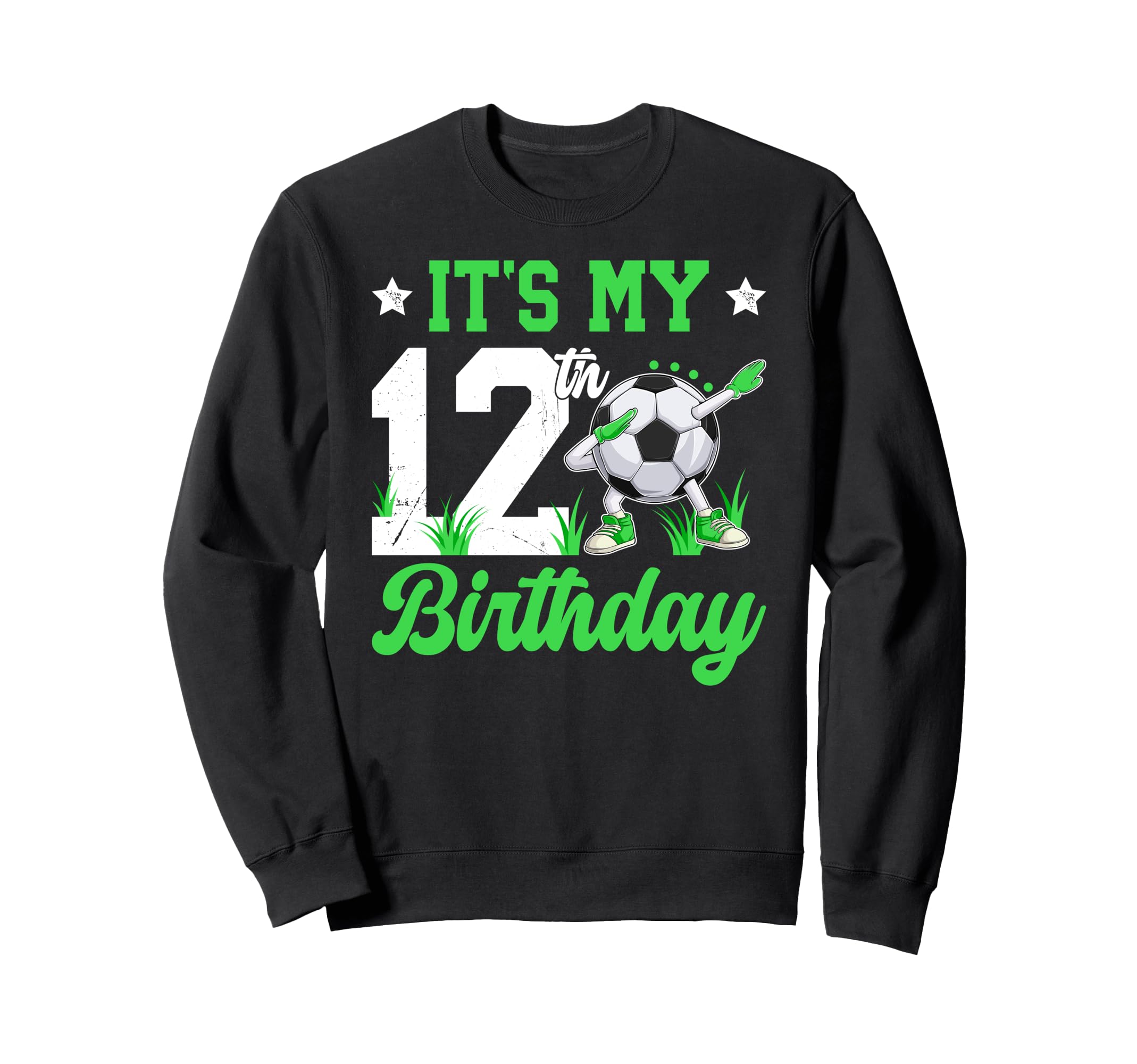 12Th Soccer Birthday Party 12 Year Sweatshirt - Fun Novelty Design Unisex - T-Shirt, Sweatshirt, Hoodie