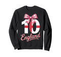 10 England Birthday Number 10 Soccer Sweatshirt - Unique Graphic Men Women - T-Shirt, Sweatshirt, Hoodie
