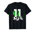 11Th Birthday Soccer Player Football T-Shirt - Streetwear Style for Adults - T-Shirt, Sweatshirt, Hoodie