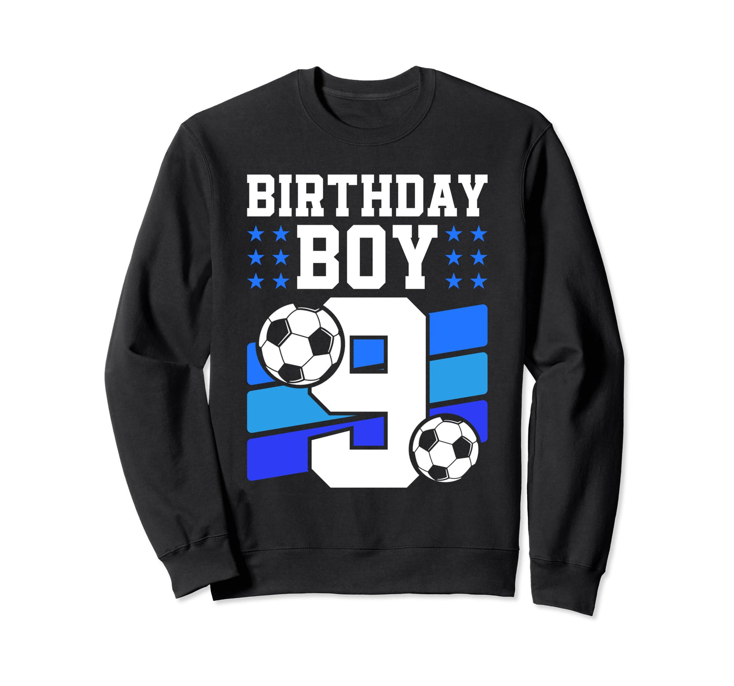 9 Years Old 9Th Birthday Gift Bday Sweatshirt - Aesthetic Graphic Unisex - T-Shirt, Sweatshirt, Hoodie