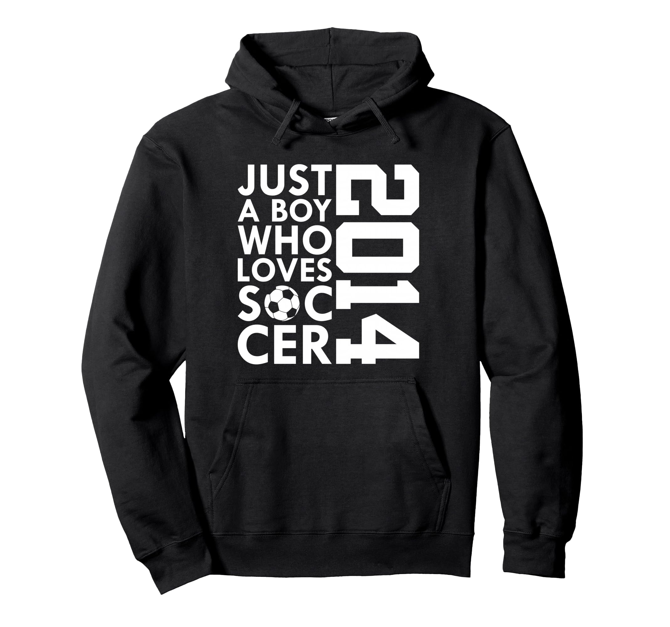 2014 Just Who Loves Soccer 12Th Birthday Hoodie - Fun Novelty Design Unisex - T-Shirt, Sweatshirt, Hoodie