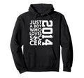 2014 Just Who Loves Soccer 12Th Birthday Hoodie - Graphic Print for Adults - T-Shirt, Sweatshirt, Hoodie