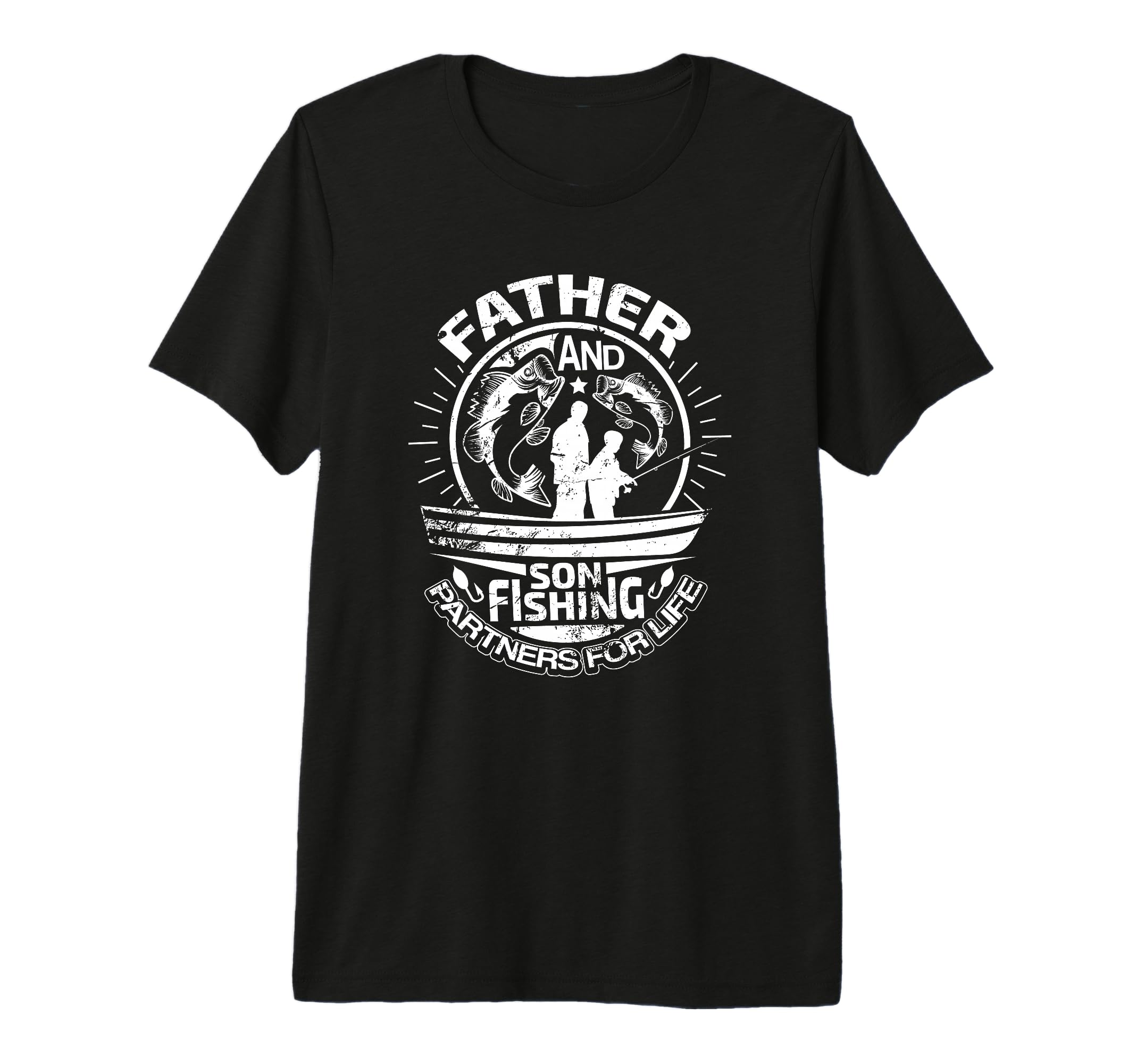 Father And Son Fishing Partners T-Shirt - Casual Everyday Wear Men Women - T-Shirt, Sweatshirt, Hoodie