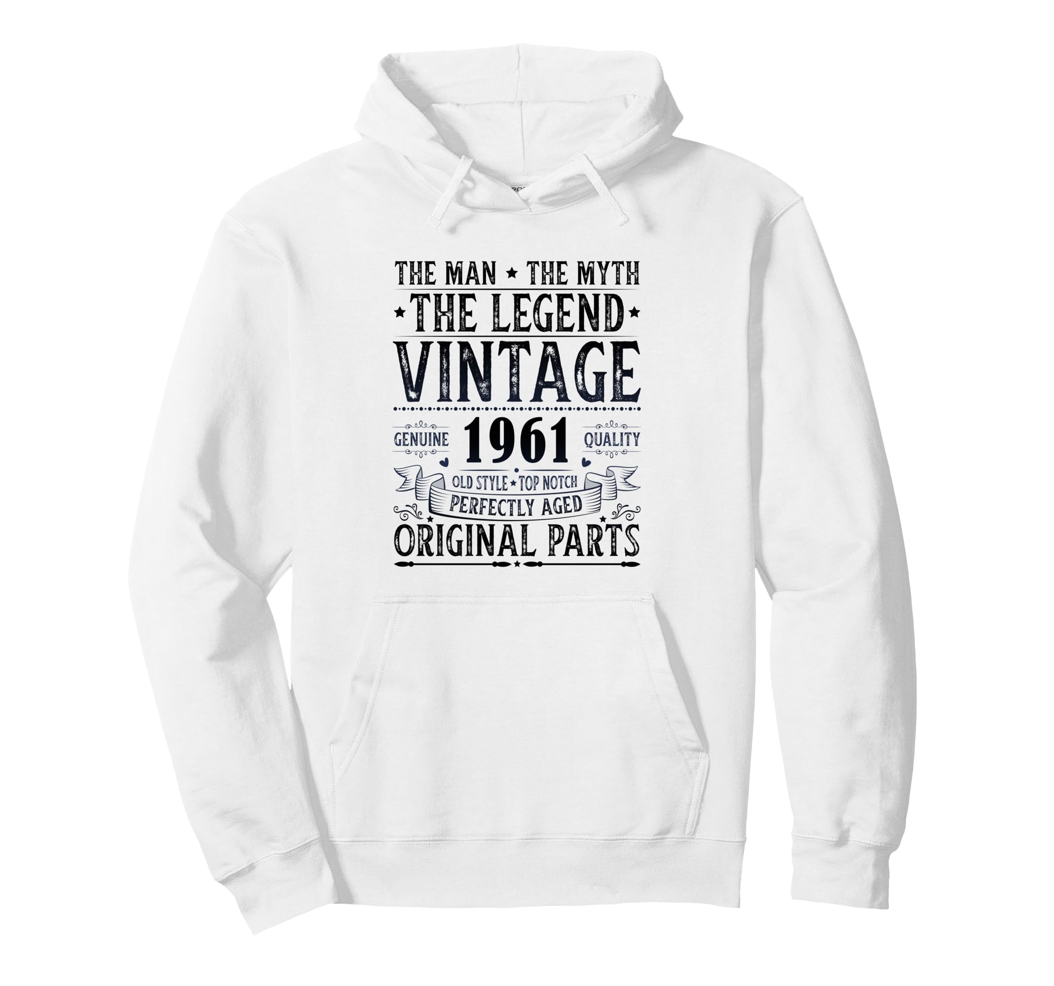 1961 T Shirts Funny 1961 Birthday Hoodie - Streetwear Style Men Women - T-Shirt, Sweatshirt, Hoodie