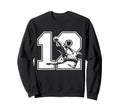 12 Soccer Birthday Gift Soccer Sweatshirt - Streetwear Style for Adults - T-Shirt, Sweatshirt, Hoodie