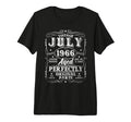 60 Years Old July 1966 60Th Birthday Dad T-Shirt - Trendy Graphic Unisex - T-Shirt, Sweatshirt, Hoodie