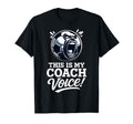 This Is My Coach Voice Funny Soccer Coach T-Shirt - Trendy Graphic Unisex - T-Shirt, Sweatshirt, Hoodie