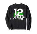 12 Years Old 12Th Birthday Gift Sweatshirt - Minimalist Print Men Women - T-Shirt, Sweatshirt, Hoodie
