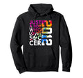 2012 Just Who Loves Soccer 14Th Birthday Hoodie - Trendy Graphic for Adults - T-Shirt, Sweatshirt, Hoodie