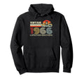 1966 Birthday 1966 Cassette Tape Hoodie - Casual Everyday Wear for Adults - T-Shirt, Sweatshirt, Hoodie