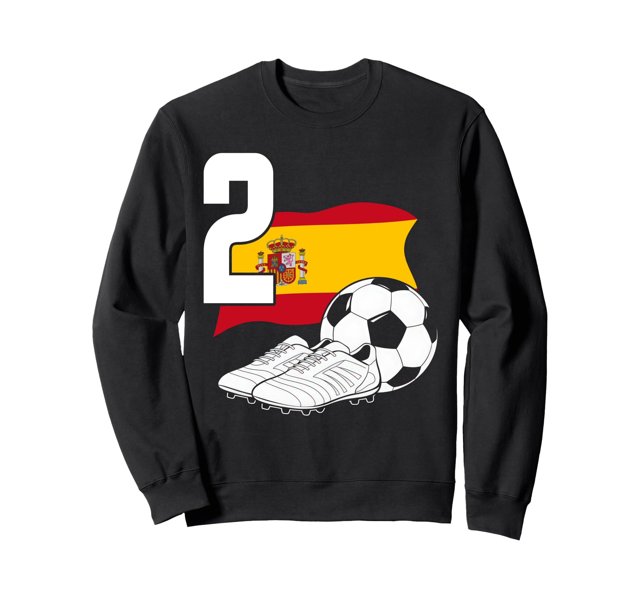 2 Soccer Birthday Gift Soccer Fan Sweatshirt - Aesthetic Graphic Men Women - T-Shirt, Sweatshirt, Hoodie