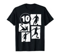 10Th Birthday Soccer Player Football T-Shirt - Novelty Apparel Men Women - T-Shirt, Sweatshirt, Hoodie