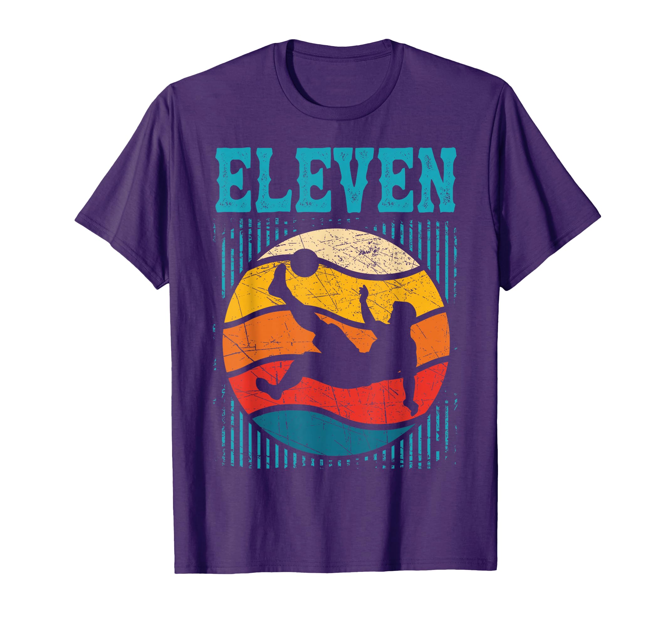 11Th Birthday Soccer 11 Years Old T-Shirt - Trendy Graphic for Adults - T-Shirt, Sweatshirt, Hoodie
