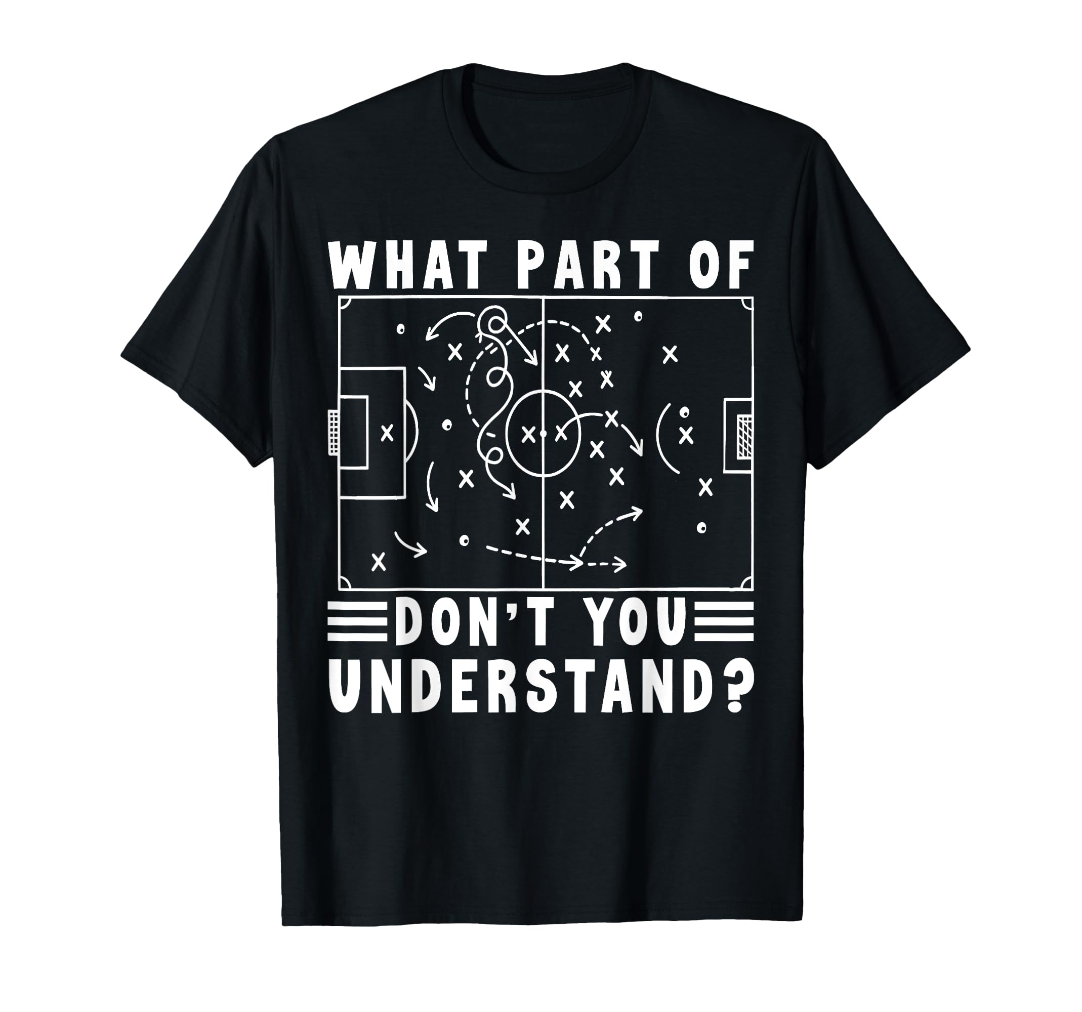 Soccer Strategy Board Meme What Part T-Shirt - Streetwear Style Men Women - T-Shirt, Sweatshirt, Hoodie