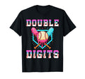 10Th Birthday Baseball Drip Theme T-Shirt - Aesthetic Graphic Men Women - T-Shirt, Sweatshirt, Hoodie
