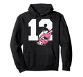 12 Soccer Birthday Gift Soccer Fan Sports Hoodie - Novelty Apparel Unisex - T-Shirt, Sweatshirt, Hoodie