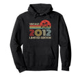 2012 Year Birthday Hoodie - Aesthetic Graphic for Adults - T-Shirt, Sweatshirt, Hoodie