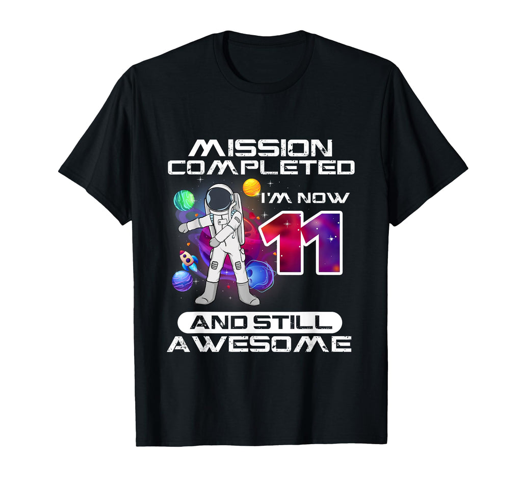 11Th Birthday Astronaut Space T-Shirt - Casual Everyday Wear Men Women - T-Shirt, Sweatshirt, Hoodie