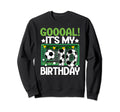 10Th Birthday Party Soccer Ten Year Sweatshirt - Graphic Print for Adults - T-Shirt, Sweatshirt, Hoodie