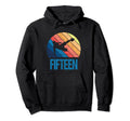 15Th Birthday Soccer 15 Years Old Hoodie - Casual Everyday Wear Unisex - T-Shirt, Sweatshirt, Hoodie