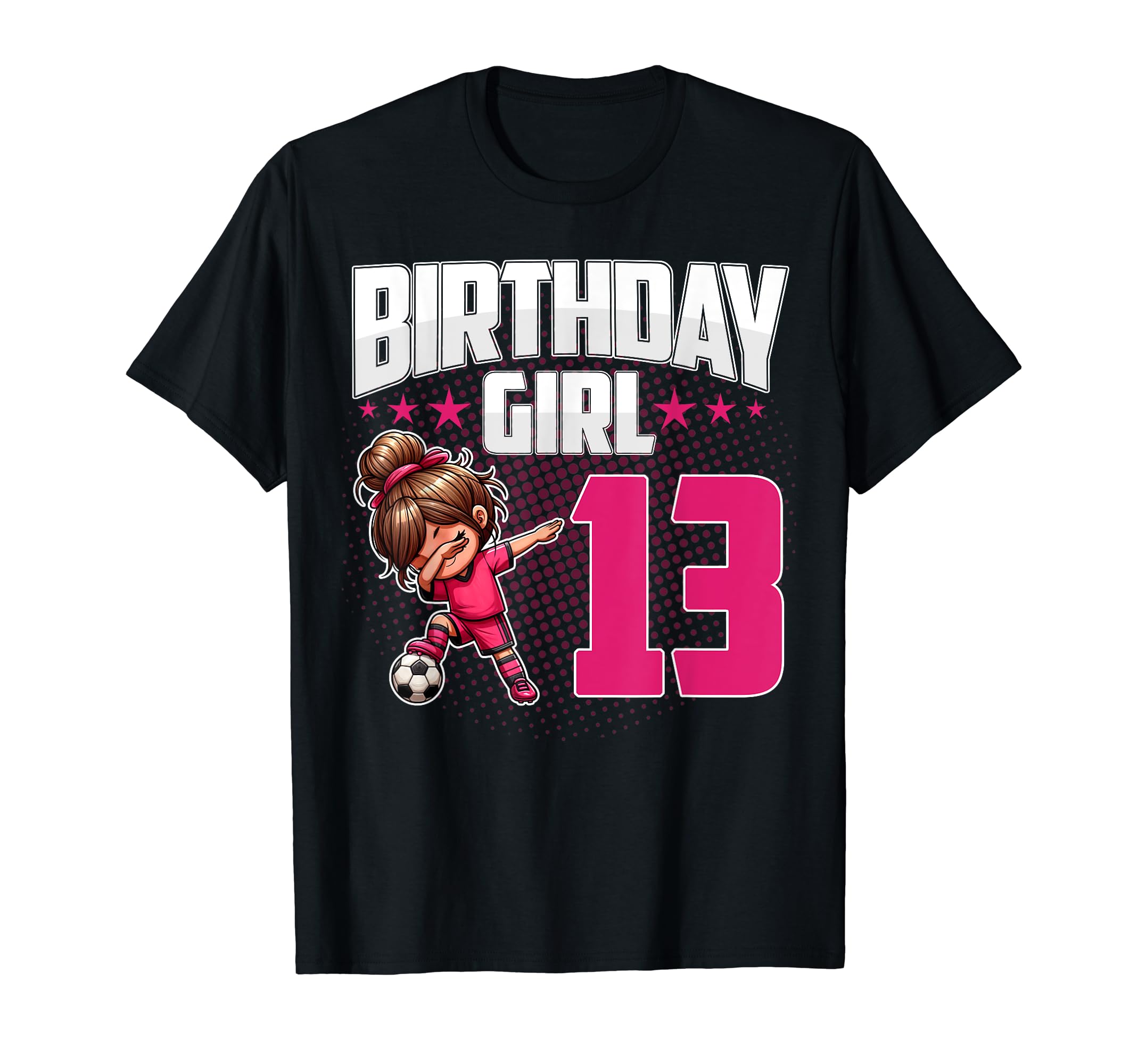 13Th Birthday Soccer Dabbing 13 Years T-Shirt - Fun Novelty Design Unisex - T-Shirt, Sweatshirt, Hoodie