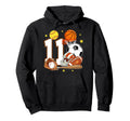 11Th Birthday Sports Birthday Theme 11 Year Hoodie - Graphic Print Unisex - T-Shirt, Sweatshirt, Hoodie