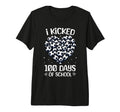 100 Days School Soccer Heart Love 100Th T-Shirt - Graphic Print for Adults - T-Shirt, Sweatshirt, Hoodie