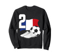 2 Soccer Birthday Gift Soccer Fan Sweatshirt - Fun Novelty Design Unisex - T-Shirt, Sweatshirt, Hoodie