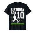 10 Year Old Soccer Birthday Party Theme T-Shirt - Trendy Graphic Unisex - T-Shirt, Sweatshirt, Hoodie