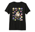 Guinea Pig Owner Flowers Guinea Pig Mom T-Shirt - Unique Graphic Unisex - T-Shirt, Sweatshirt, Hoodie