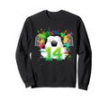 14Th Soccer Birthday Party 14 Sweatshirt - Streetwear Style for Adults - T-Shirt, Sweatshirt, Hoodie