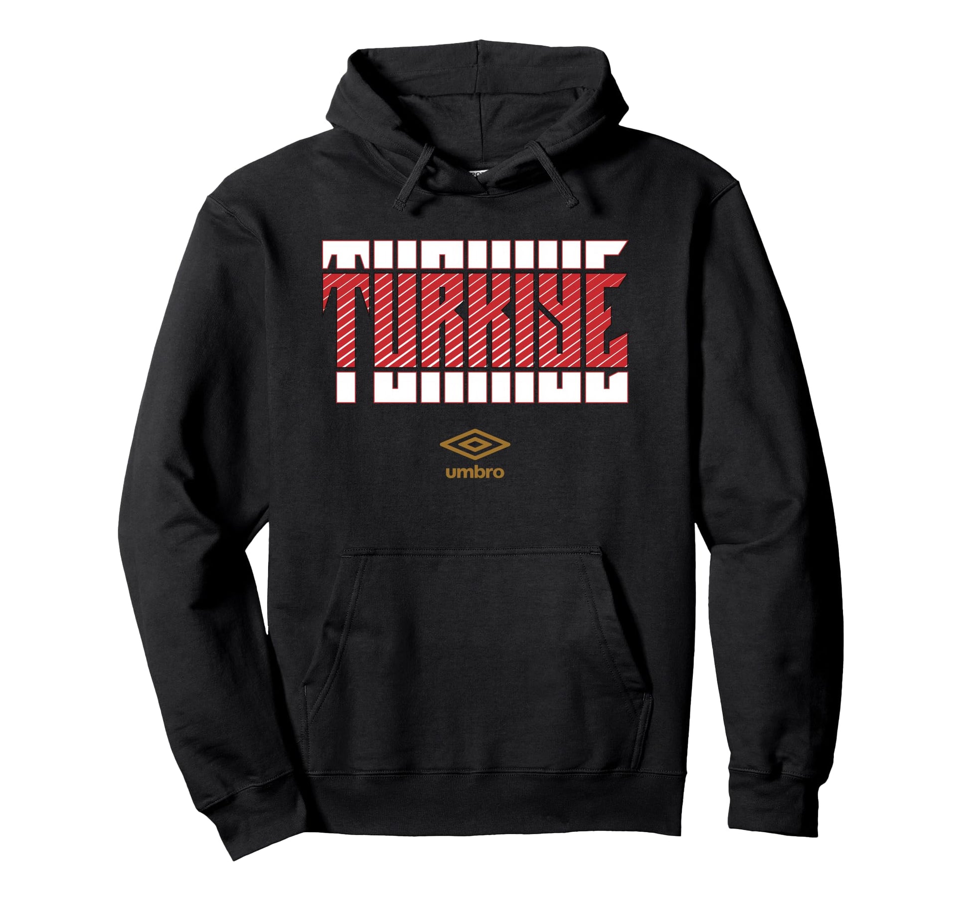 Umbro International Soccer T Rkiye Hoodie - Minimalist Print Men Women - T-Shirt, Sweatshirt, Hoodie