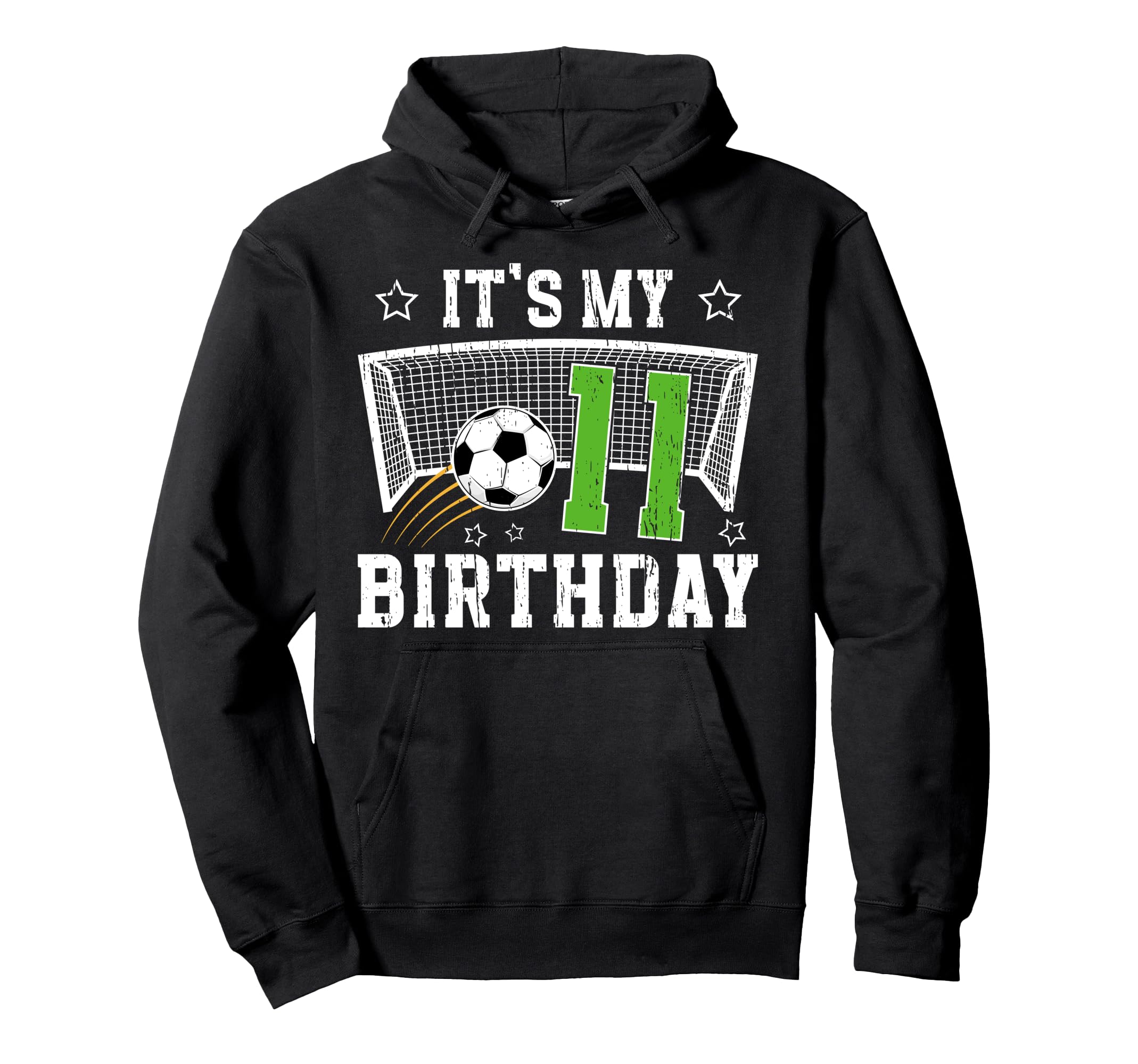 11Th Birthday Soccer 11 Year Old Soccer Hoodie - Minimalist Print Unisex - T-Shirt, Sweatshirt, Hoodie