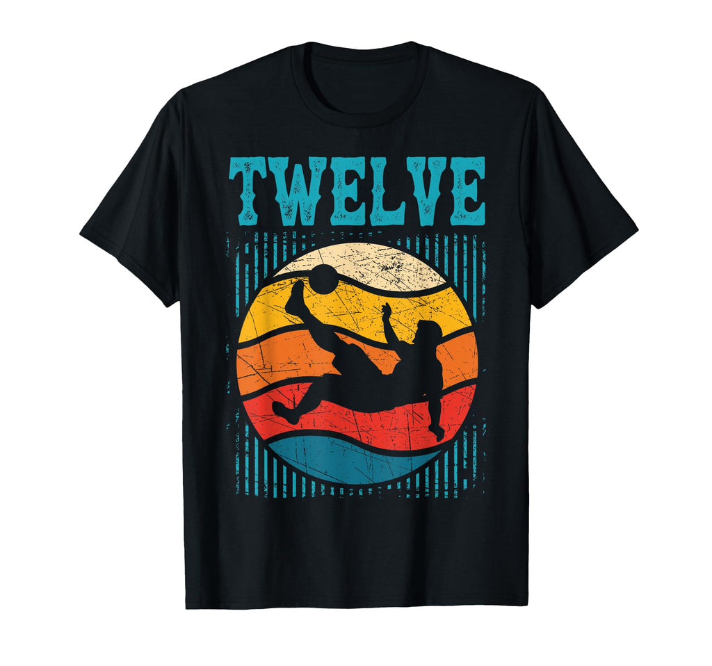 12Th Birthday Soccer 12 Years Old T-Shirt - Streetwear Style Men Women - T-Shirt, Sweatshirt, Hoodie